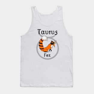 Taurus Fox Tank Top